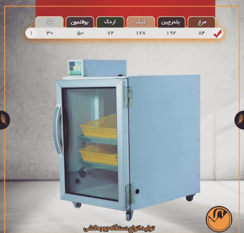 دستگاه جوجه کشی ۸۴تایی مدل TR1 (اصل)