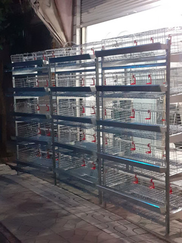 قفس بلدرچین ۵ طبقه (اصل)