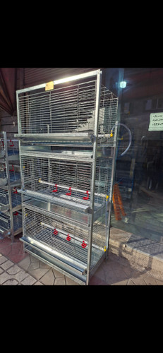 قفس جوجه تکرو ۳طبقه یکپارچه